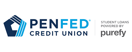 This is the PendFed logo indicating that they are working with the lender Purefy